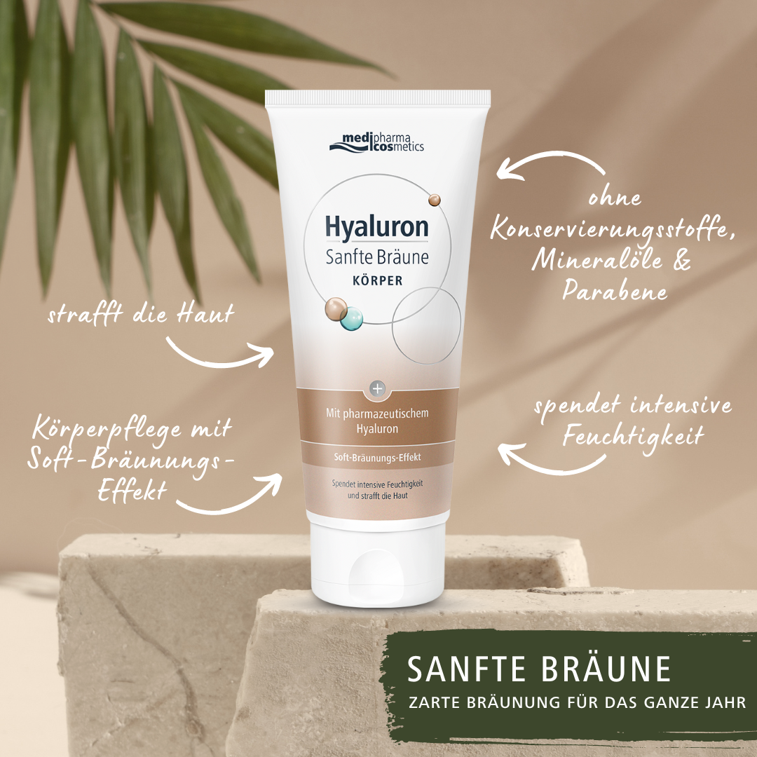 Hyaluron Sanfte Bräune Körper 