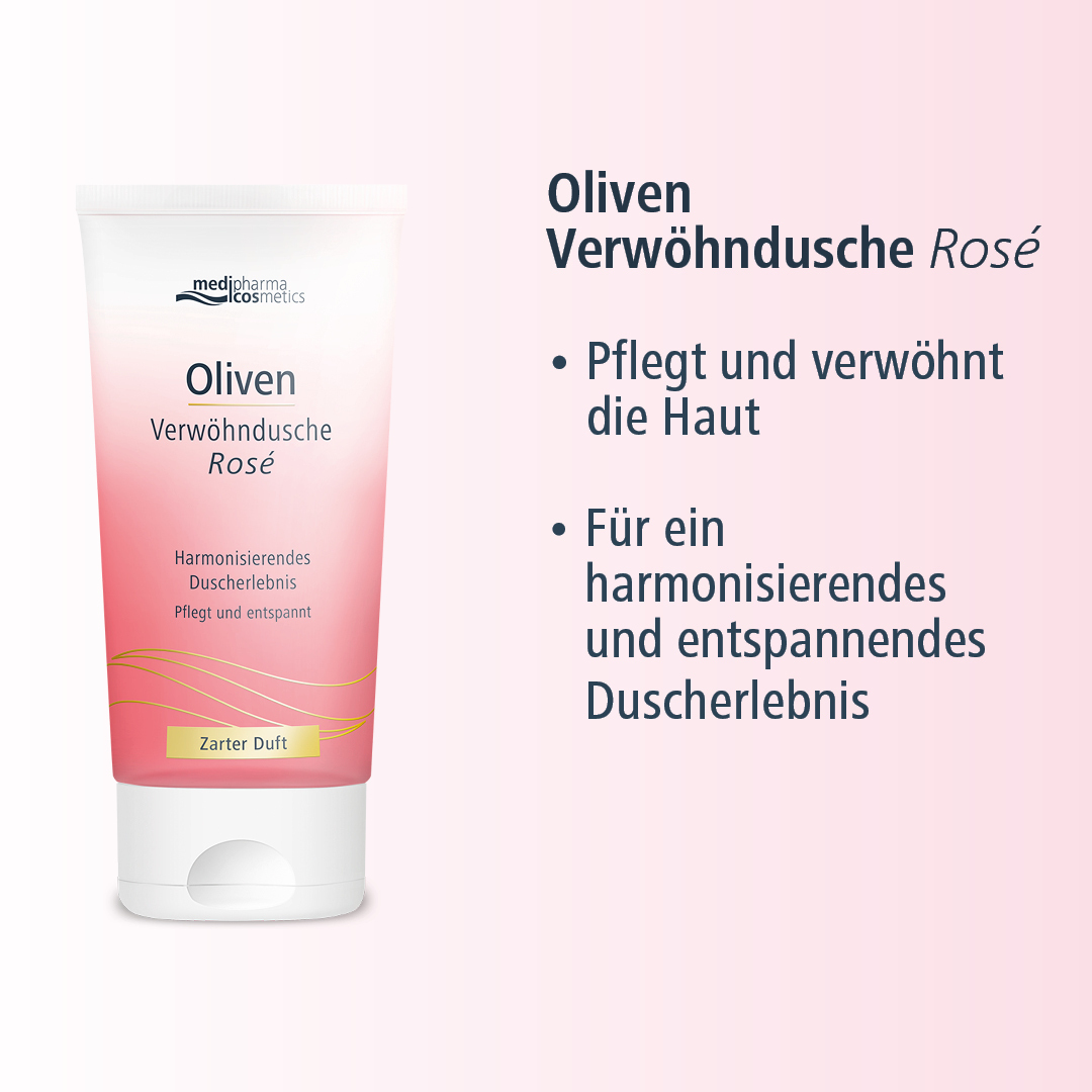 Oliven Verwöhndusche Rosé