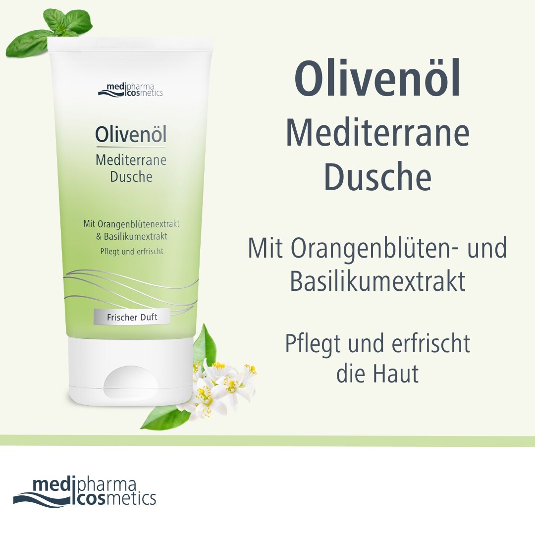 Olivenöl Mediterrane Dusche