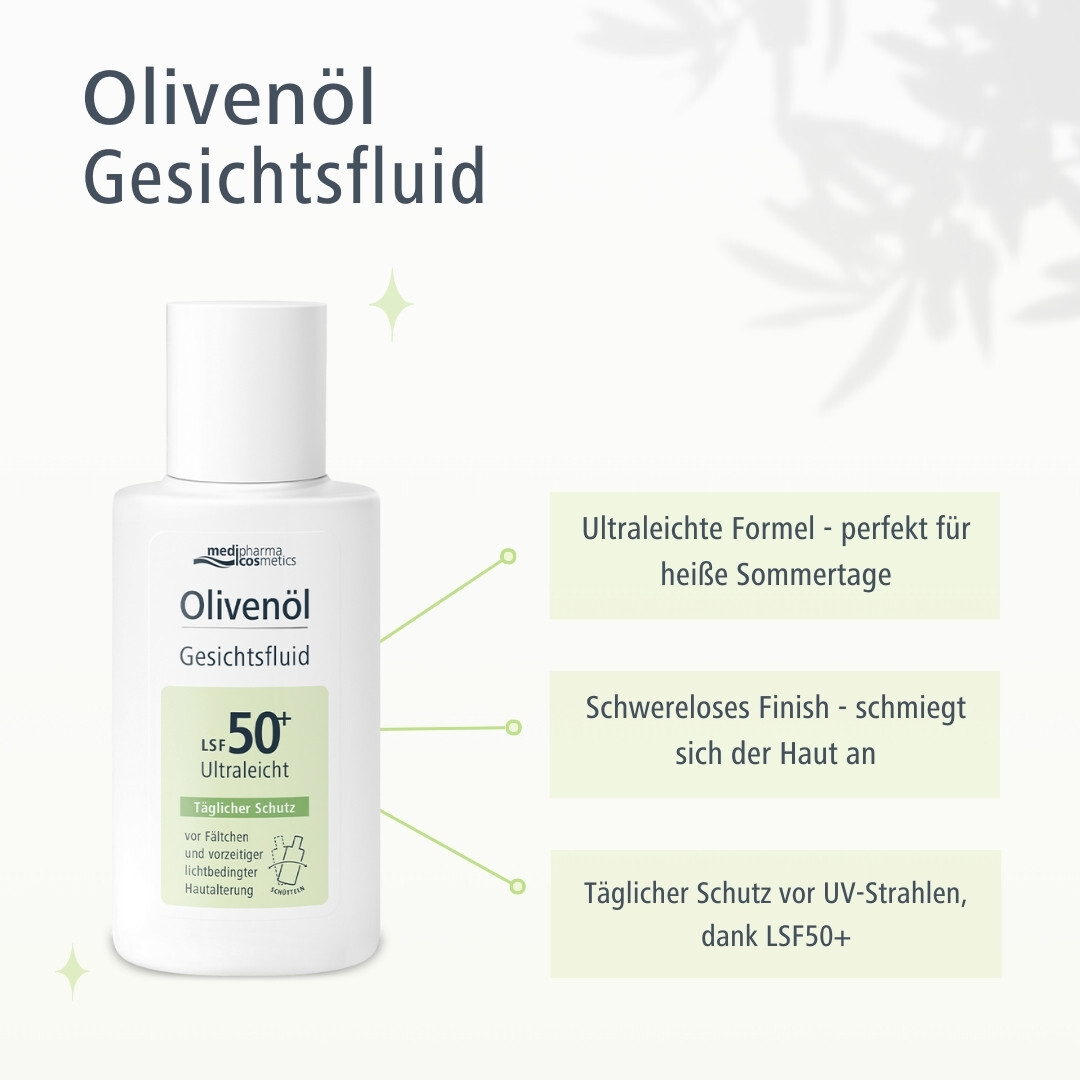 Olivenöl Gesichtsfluid LSF 50+