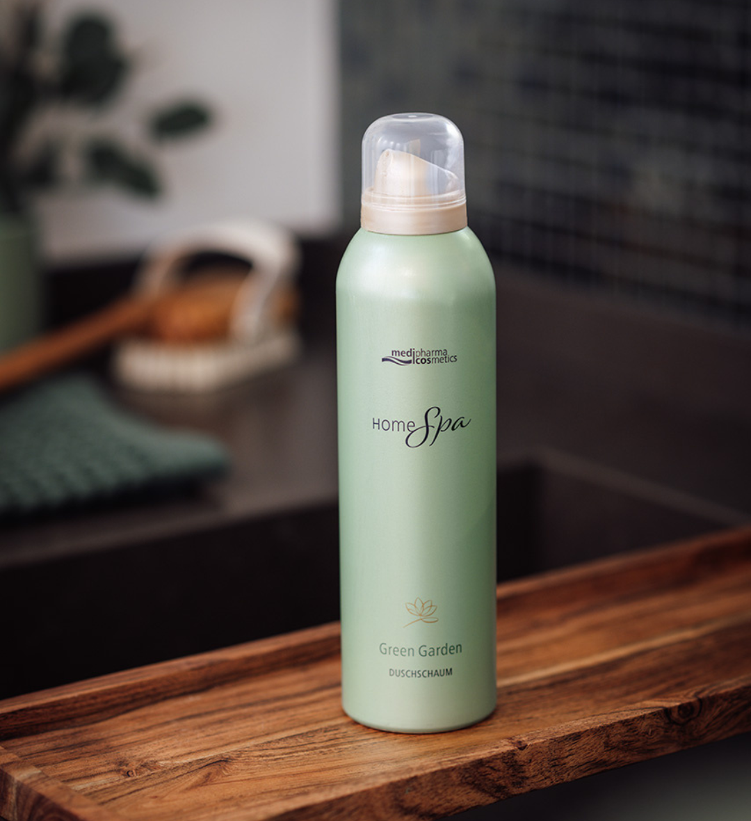 Home Spa Green Garden Duschschaum