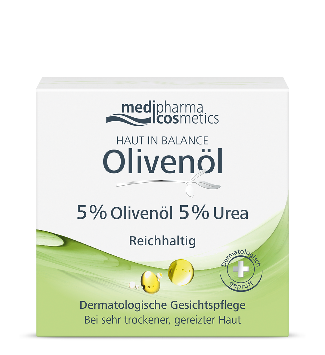 HerbOlive Naturseife Fürs Gesicht – Mit Olivenöl & Arganöl, 90g, Für Normale Haut