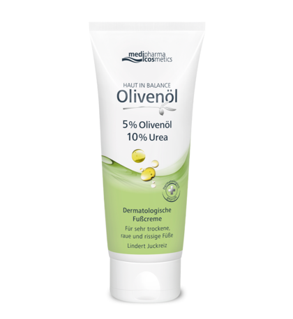 HAUT IN BALANCE Olivenöl Dermatologische Fußcreme