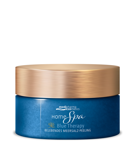 Home Spa Blue Therapy Meersalz Peeling