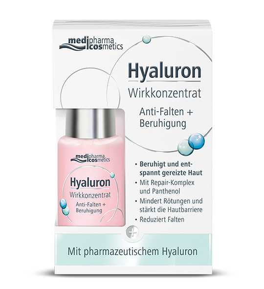 Hyaluron Wirkkonzentrat Anti Falten + Beruhigung