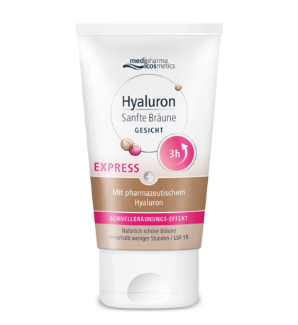 Hyaluron Sanfte Bräune Epress Gesicht