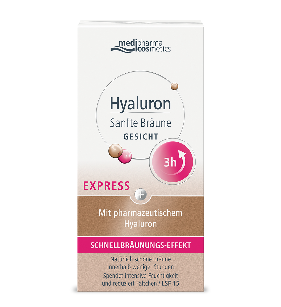 Hyaluron Sanfte Bräune Epress Gesicht