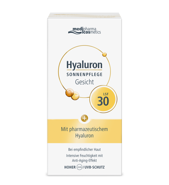 Hyaluron Sonnenpflege Gesicht LSF 30