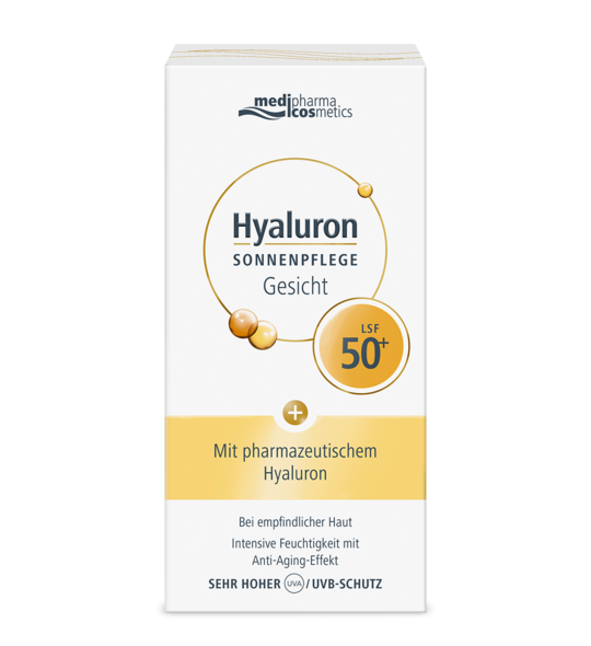 Hyaluron Sonnenpflege Gesicht LSF 50+