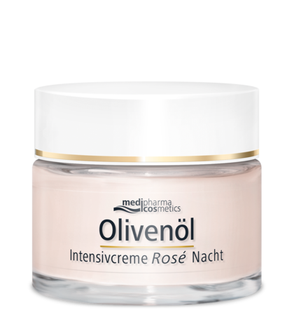 Olivenöl Intensivcreme Rosé Nachtcreme