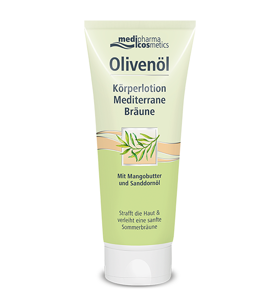 Olivenöl Körperlotion Mediterrane Bräun