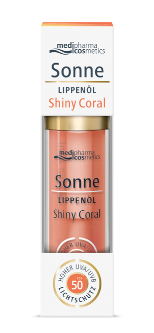 Lippenöl shiny Coral