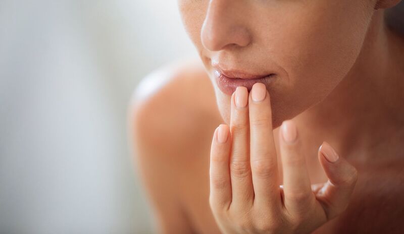Rissige Lippen