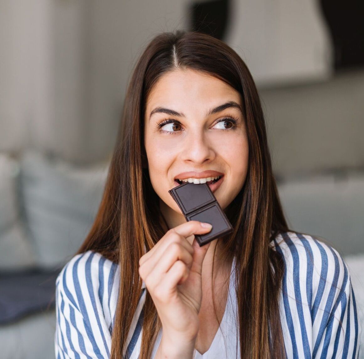 Frau ist Schokolade