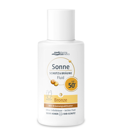 Sonne Schutz & Bräune Fluid LSF 50+