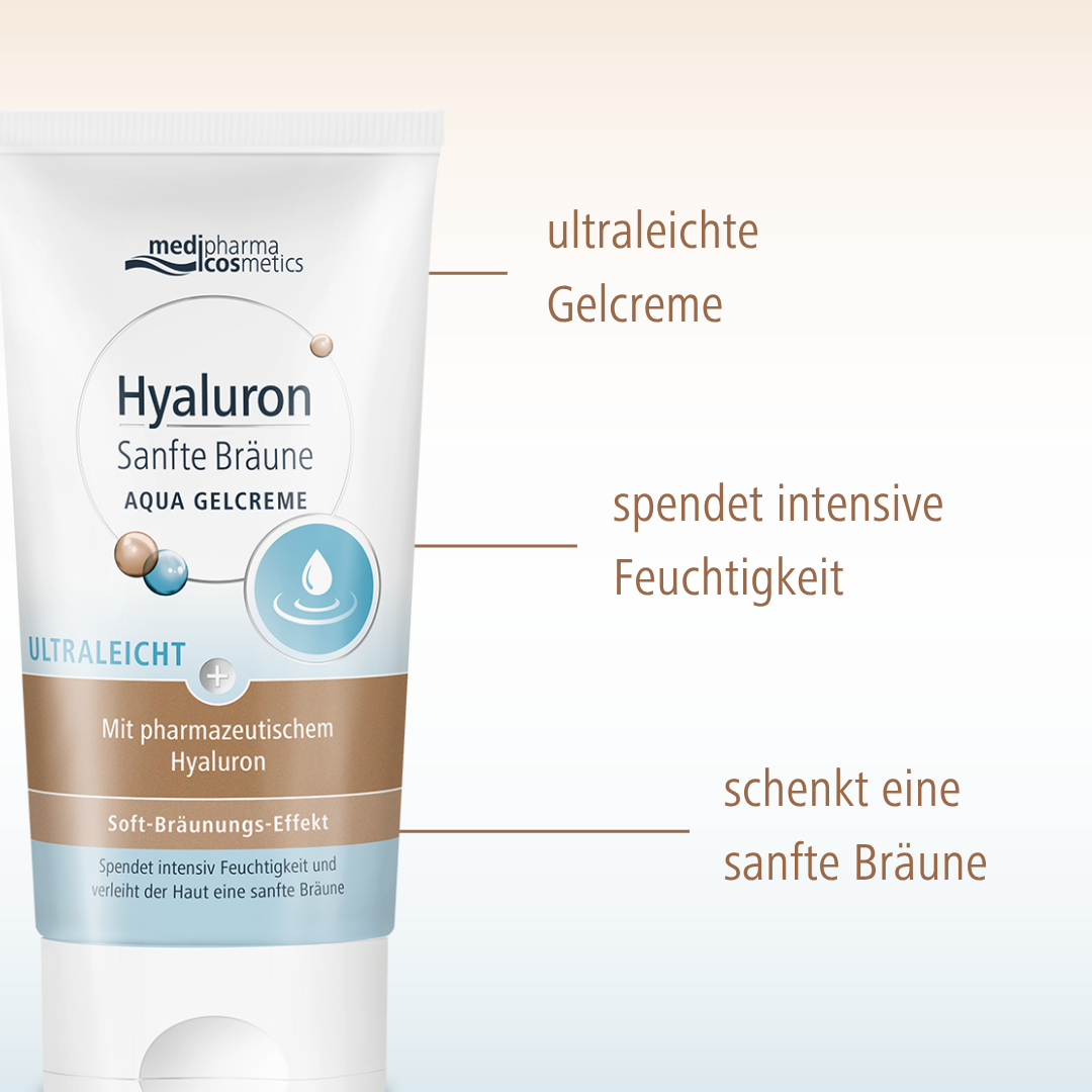 Hyaluron Sanfte Bräune Aqua Gelcreme