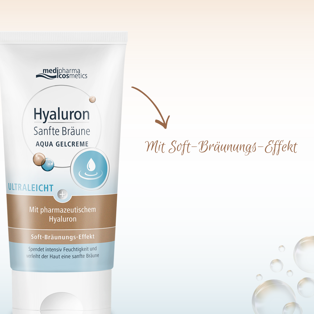 Hyaluron Sanfte Bräune Aqua Gelcreme