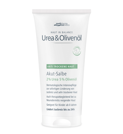 HAUT IN BALANCE Urea & Olivenöl Akut Salbe