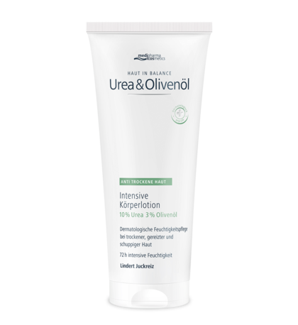 Die Haut in Balance Urea & Olivenöl Intensive Körperlotion