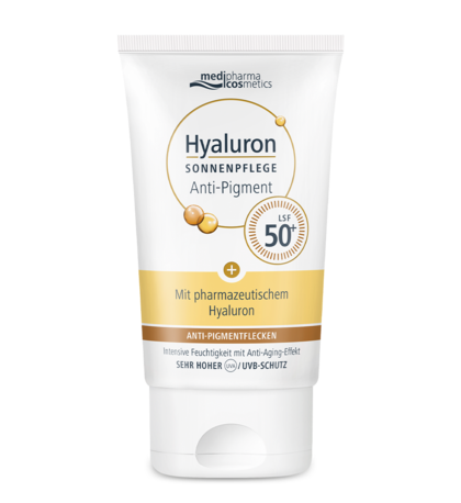 Hyaluron Sonnenpflege Anti-Pigment LSF 50+