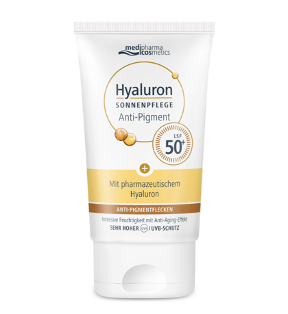 Hyaluron Sonnenpflege Anti-Pigment LSF 50+